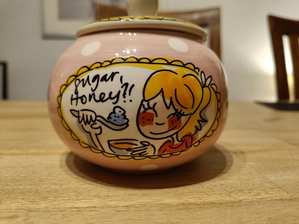 Blond Amsterdam Even Bijkletsen Suikerpot, Ophalen of Verzenden