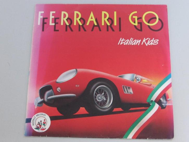 FER 054 FERRARI GO grammofoonplaat single, Verzamelen, Automerken, Motoren en Formule 1, Zo goed als nieuw, Auto's, Ophalen of Verzenden