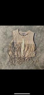 Beige suede gilet van Ibana maat 38, Ibana, Ophalen of Verzenden, Zo goed als nieuw
