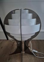 Vintage Strips tafellamp, Huis en Inrichting, Lampen | Tafellampen, Ophalen of Verzenden, Zo goed als nieuw, Kunststof, 50 tot 75 cm