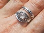 Vanoli 925 zilveren ring rozenkwarts maat verstelbaar 18 19, Sieraden, Tassen en Uiterlijk, Ringen, Daiva1973@hotmail.com, 18 tot 19