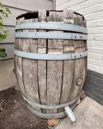 GRATIS Regenton/ waterton hout, Tuin en Terras, Regentonnen, Minder dan 75 liter, Ophalen, Zo goed als nieuw, Hout
