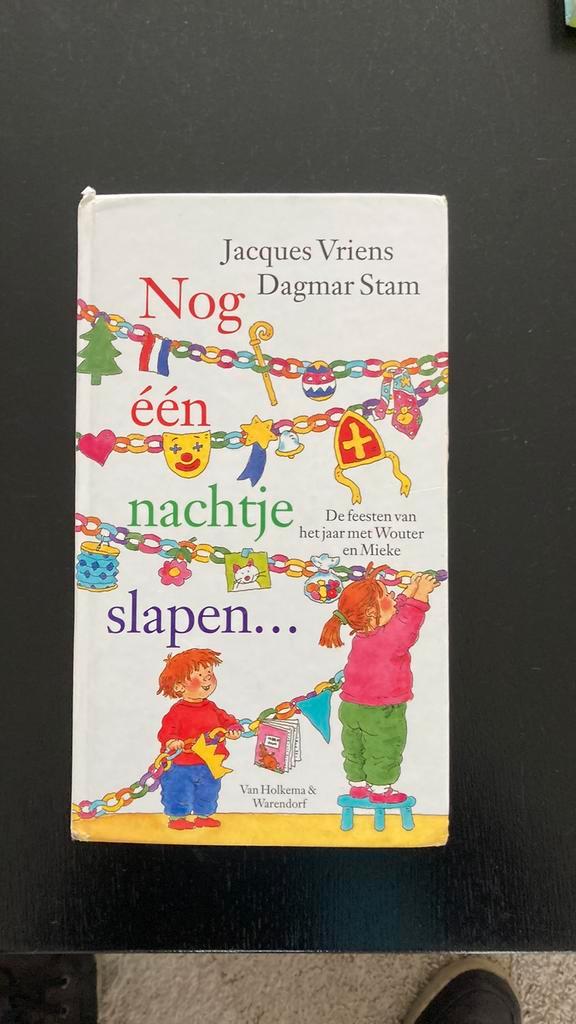 Nog één nachtje slapen .., Boeken, Kinderboeken | Kleuters, Gelezen, Non-fictie, 5 of 6 jaar, Jongen of Meisje, Voorleesboek, Ophalen of Verzenden