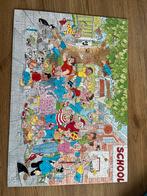 Jan van Haasteren Junior Puzzel - School, Ophalen, Minder dan 500 stukjes, Zo goed als nieuw, Legpuzzel