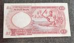 Nigeria 1 pound 1967 bankbiljet., Postzegels en Munten, Bankbiljetten | Afrika, Ophalen of Verzenden, Nigeria