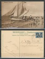 Noordwijk 1922 Gestrand Ansichtkaart 1082e jdu, Ophalen of Verzenden, 1920 tot 1940, Gelopen, Zuid-Holland