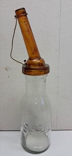 Shell benzine / oliemengsel fles, Verzamelen, Ophalen of Verzenden, Zo goed als nieuw, Verpakking