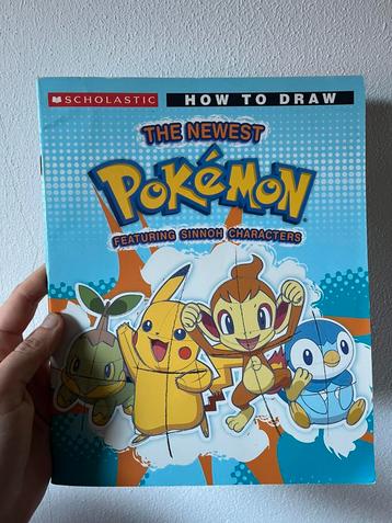 Pokémon Sinnoh Characters tekenen Engels beschikbaar voor biedingen