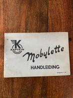 Mobylette Kaptein Handleiding 1965, Ophalen of Verzenden, Gebruikt
