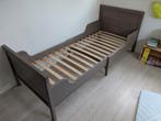 Ikea meegroeibed 200x80cm (grijs/bruin), Ophalen, Gebruikt