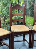 Eiken stoelen, set van vier, Ophalen