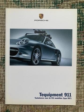 Nederlandse brochure Porsche 911 997 Tequipment 2006 Nieuw! beschikbaar voor biedingen