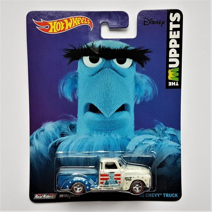 Hot Wheels '52 Chevy Truck Sam the Eagle Muppets Pop Culture, Hobby en Vrije tijd, Modelauto's | Overige schalen, Nieuw, Auto