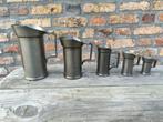 Tinnen maatbekers, Antiek en Kunst, Antiek | Tin, Ophalen