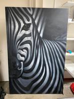 Canvas zebra of luipaard 180 x 120 cm, Nieuw, Overige typen, 100 tot 125 cm, Ophalen
