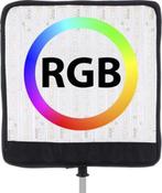 Falcon Eyes Studiolamp T12 Rgb Led 34 X 32,5 Cm, Ophalen of Verzenden, Nieuw, Lamp of Flitsset