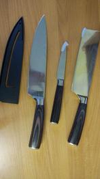 Japans Roestvrij Stalen Keukenmessen Set Keuken Mes Vleesmes, Verzenden, Nieuw