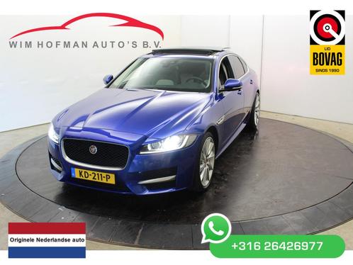 Jaguar XF 2.0d Portfolio R-Sport Panodak Camera Leder 19”, Auto's, Jaguar, Bedrijf, Te koop, XF, ABS, Achteruitrijcamera, Airbags