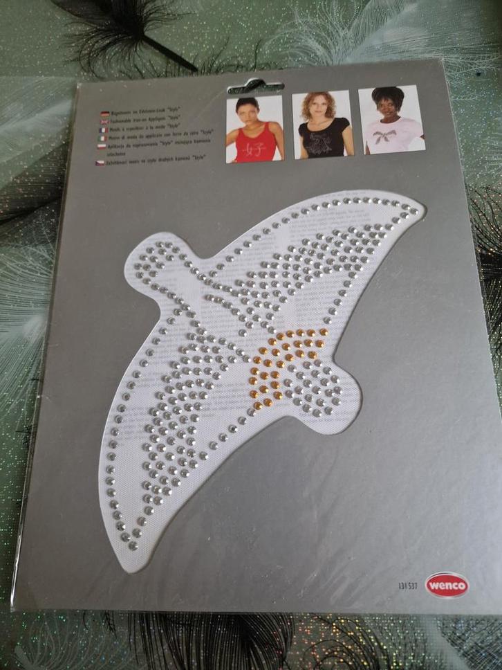 Wenco Hotfix Applicatie - Vogel, Hobby en Vrije tijd, Kledingapplicaties en Hotfix, Nieuw, Hotfix applicaties, Ophalen