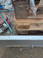 Euro pallets te koop, Doe-het-zelf en Verbouw, Hout en Planken, Ophalen of Verzenden, Zo goed als nieuw, 50 mm of meer, Pallet