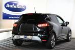 Renault Clio 0.9 TCe GT-Line R-LINK NAV DAB LED LEDER '18, Auto's, 898 cc, Stof, Gebruikt, Zwart