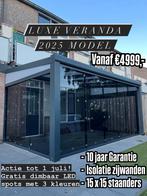 Overkapping Veranda 2025 Luxe Model Tuinkamer, Info@deluxeveranda.nl, Nieuw, Ophalen of Verzenden, .