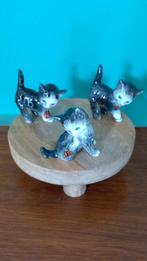 Goebel kattenbeeldjes met lieveheersbeestjes, Ophalen of Verzenden, Zo goed als nieuw, Dier