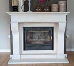 Barbas houtkachel met natuursteen schouw, Huis en Inrichting, Ophalen, Gebruikt, Houtkachel, Inbouw