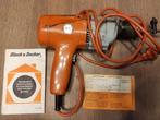 Vintage black& decker boormachine, Ophalen of Verzenden, Gebruikt, Boormachine