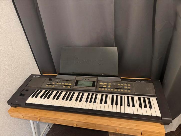 Roland E-09 Interactive Agr– Werkt goed, maar display defect, Muziek en Instrumenten, Keyboards, Zo goed als nieuw, Ophalen of Verzenden