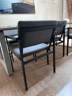 Moderne industriële eetkamerstoelen, Ophalen, Metaal, Grijs, Vijf, Zes of meer stoelen