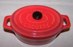 Gusta Mini Cocotte ovenpannetje rood. Nieuw., Huis en Inrichting, Keuken | Potten en Pannen, Ophalen of Verzenden, Nieuw, Overige materialen