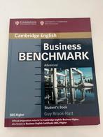 Business Benchmark (advanced) Student’s Book, Zo goed als nieuw, Cambridge university, Alpha, HBO