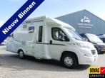 Pilote P650U Automaat, Lage Lengtebedden, XXL Koelkast, Fiat, Caravans en Kamperen, Automaat, Bedrijf, 6 tot 7 meter, Half-integraal