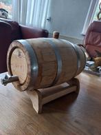 Handgemaakt wijn/alcoholvaatje, Ophalen, Hout, Minder dan 50 cm, Minder dan 5 flessen