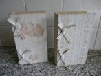 KISTJE IN BOEKVORM, 2 STUKS, OPBERGKISTJE, Ophalen of Verzenden, Zo goed als nieuw, Minder dan 50 cm, Minder dan 50 cm