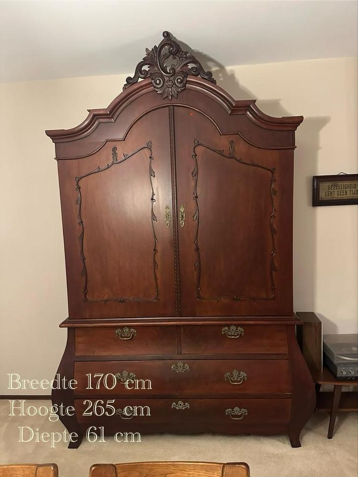 Antieke Servieskast, Antiek en Kunst, Antiek | Meubels | Kasten, Ophalen