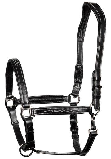 Harry's Horse Leren Halster Supreme, Zwart of Bruin beschikbaar voor biedingen