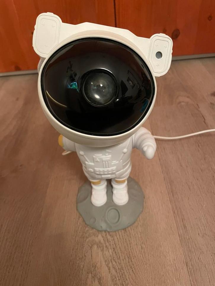Astronaut laserlamp!, Huis en Inrichting, Lampen | Overige, Zo goed als nieuw, Ophalen of Verzenden