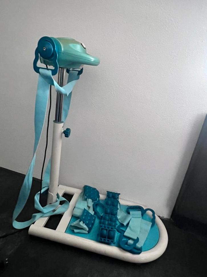 Retro Trilband Fitnessapparaat - Werkend!, Sport en Fitness, Fitnessapparatuur, Gebruikt, Trilplaat, Armen, Benen, Buik, Kunststof