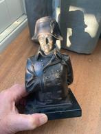 Bronzen Marmer Beeld Buste Napoleon Bonaparte, Ophalen of Verzenden