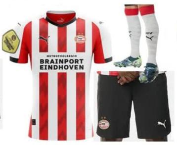 Voetbaltenue PSV 25/26 beschikbaar voor biedingen