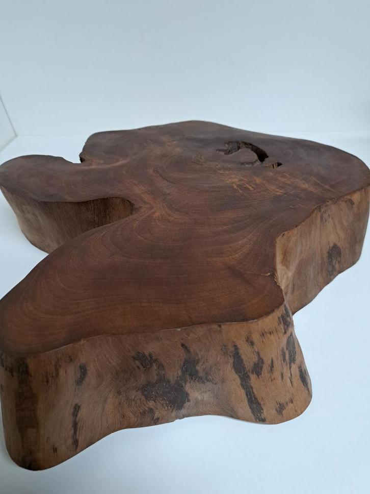 Boomstamschijf 44x40x10 cm - Tafelblad/Decoratie, Huis en Inrichting, Tafelonderdelen, Nieuw, Tafelblad, Minder dan 50 cm, Minder dan 50 cm