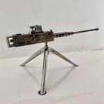 Vintage US Browning M2 Machine Gun Table Lighter Tripod 30cm, Ophalen of Verzenden, Gebruikt, Aansteker