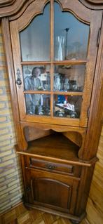 Hoek.kast nog erg mooi.hoog 1.95 breed 70.diepte 42 cm, Ophalen, Gebruikt