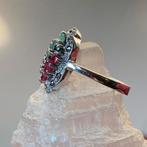 Robijn smaragd spinel beschermt vreugde magie uniek liefde, Sieraden, Tassen en Uiterlijk, Ringen, Nieuw, Ophalen of Verzenden