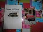 Volvo 1927-1987 boekje en ansichtkaart, Ophalen of Verzenden