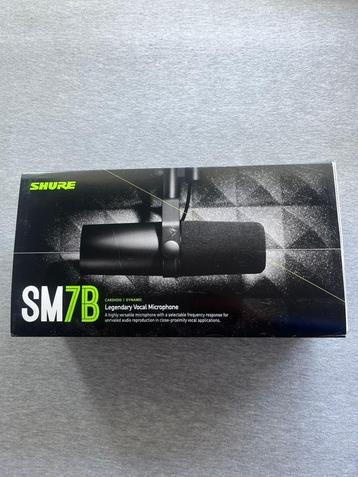 Shure SM7B (Nieuw + Doos) beschikbaar voor biedingen