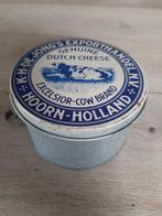 tinnen blikje voor kaas K. H. De Jong's exporthandel N.V., Verzamelen, Blikken, Overige merken, Gebruikt, Overige, Ophalen of Verzenden