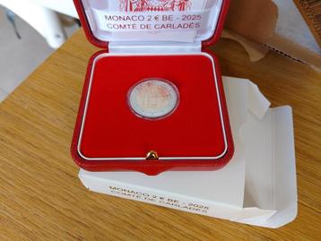 Monaco 2 euro munt Proof 2025 beschikbaar voor biedingen